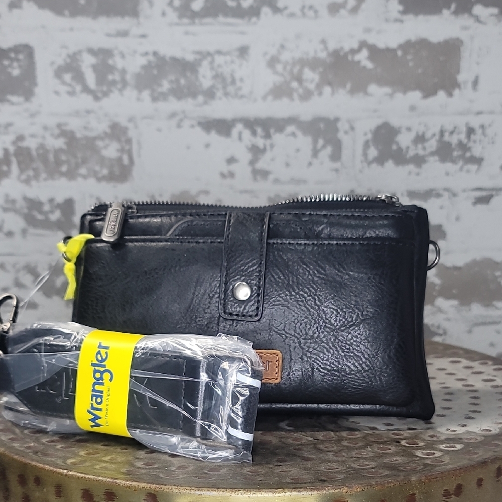 Wrangler Black Women's Crossbody-WG120-209BK